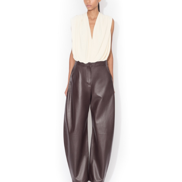 Alaïa Hooded Viscose Bodysuit - ALAÏA Hoodies - Laser Cut Luxury - Shop at Coveti