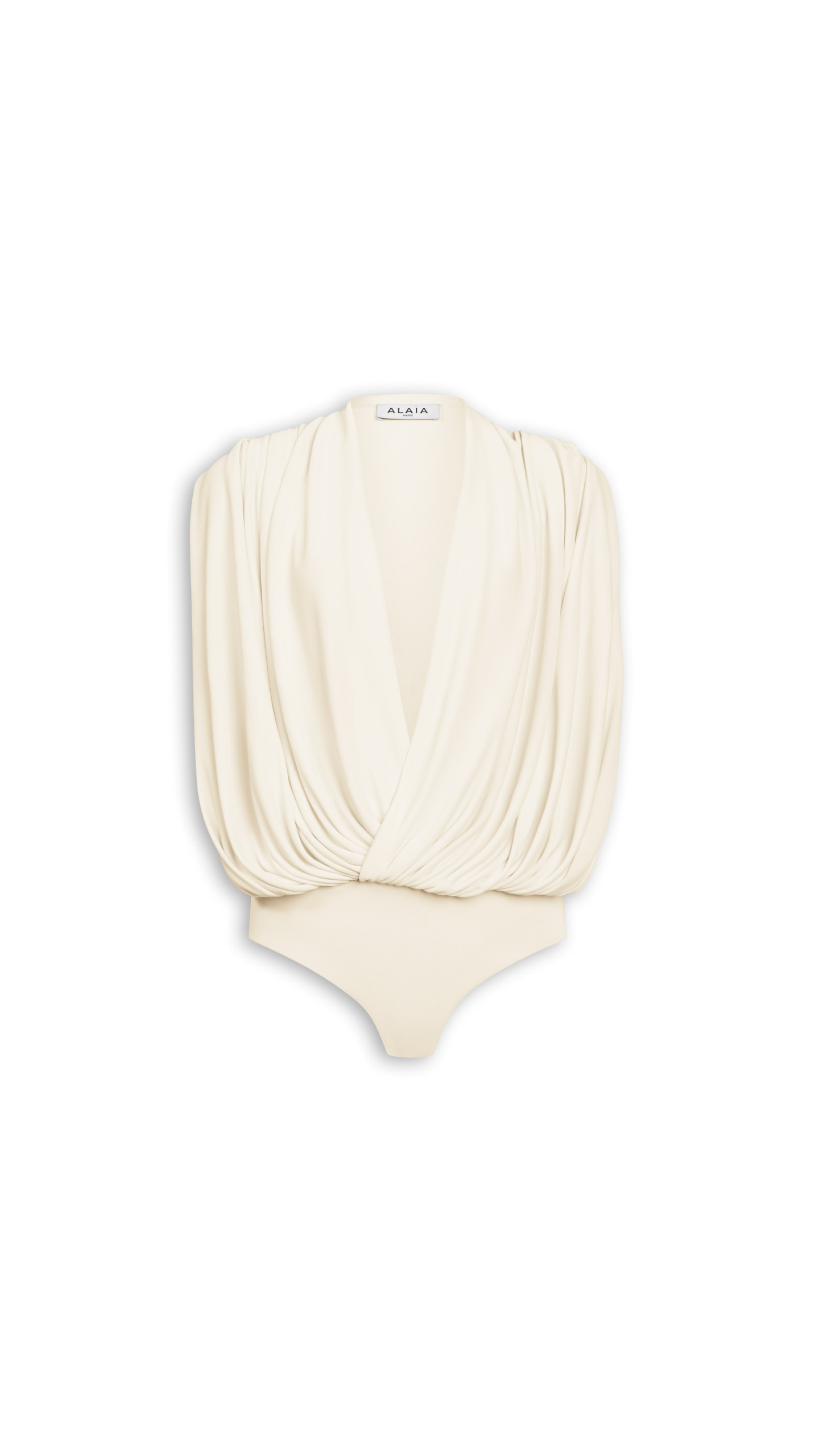 Alaïa Hooded Viscose Bodysuit - ALAÏA Hoodies - Laser Cut Luxury - Shop at Coveti Alaïa Hooded Viscose Bodysuit - ALAÏA Hoodies - Laser Cut Luxury - Shop at Coveti