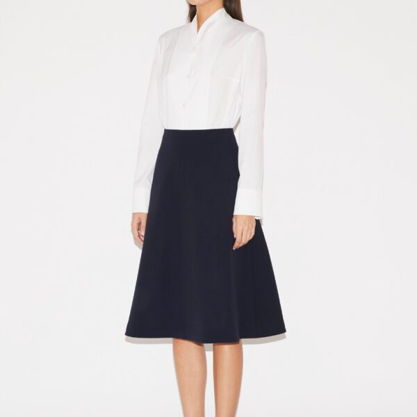 Navy skirts
