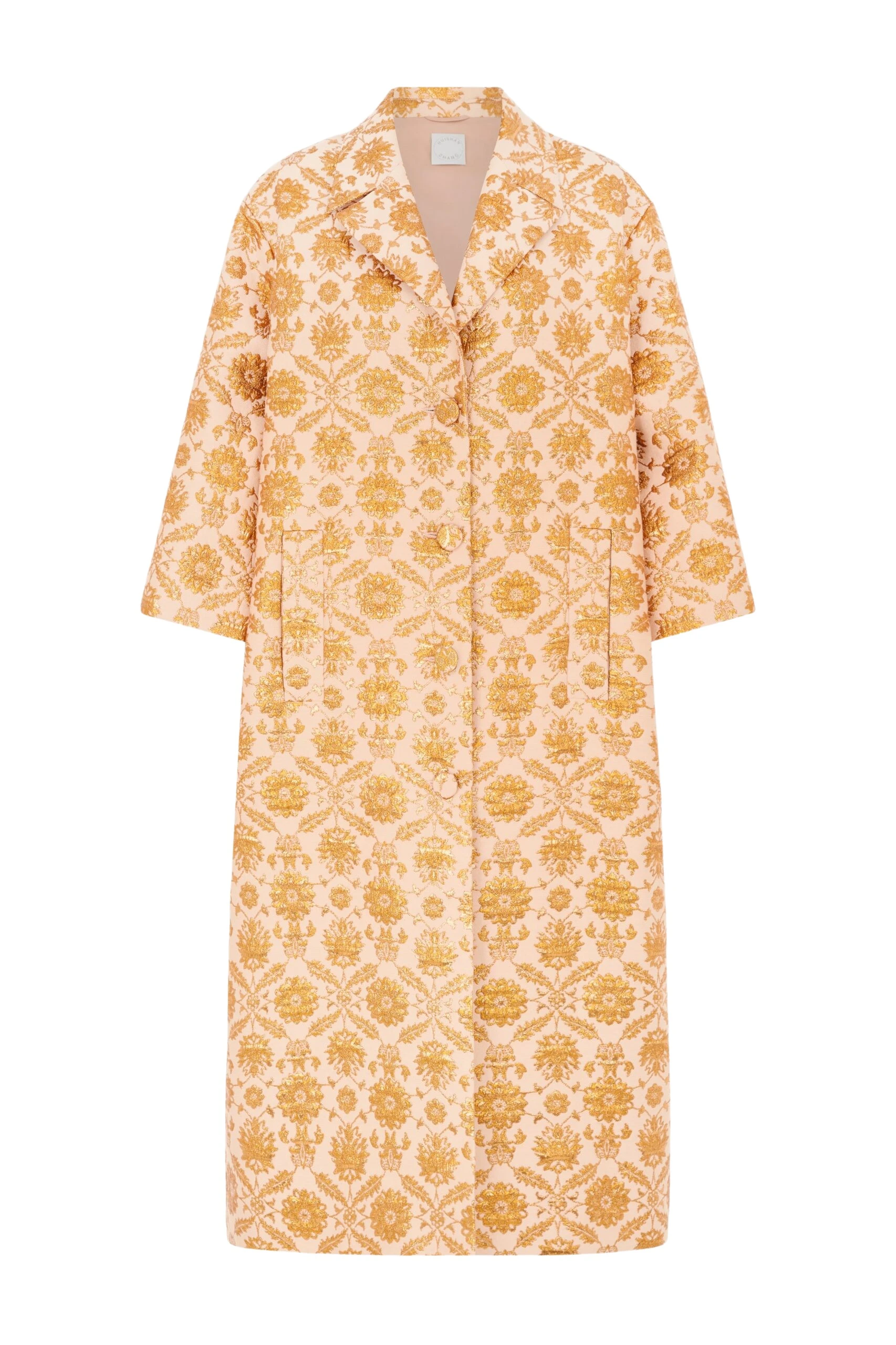 Huishan-Zhang-Liliane-Coat-in-Copper-Jacquard-scaled90411_nobg Huishan Zhang