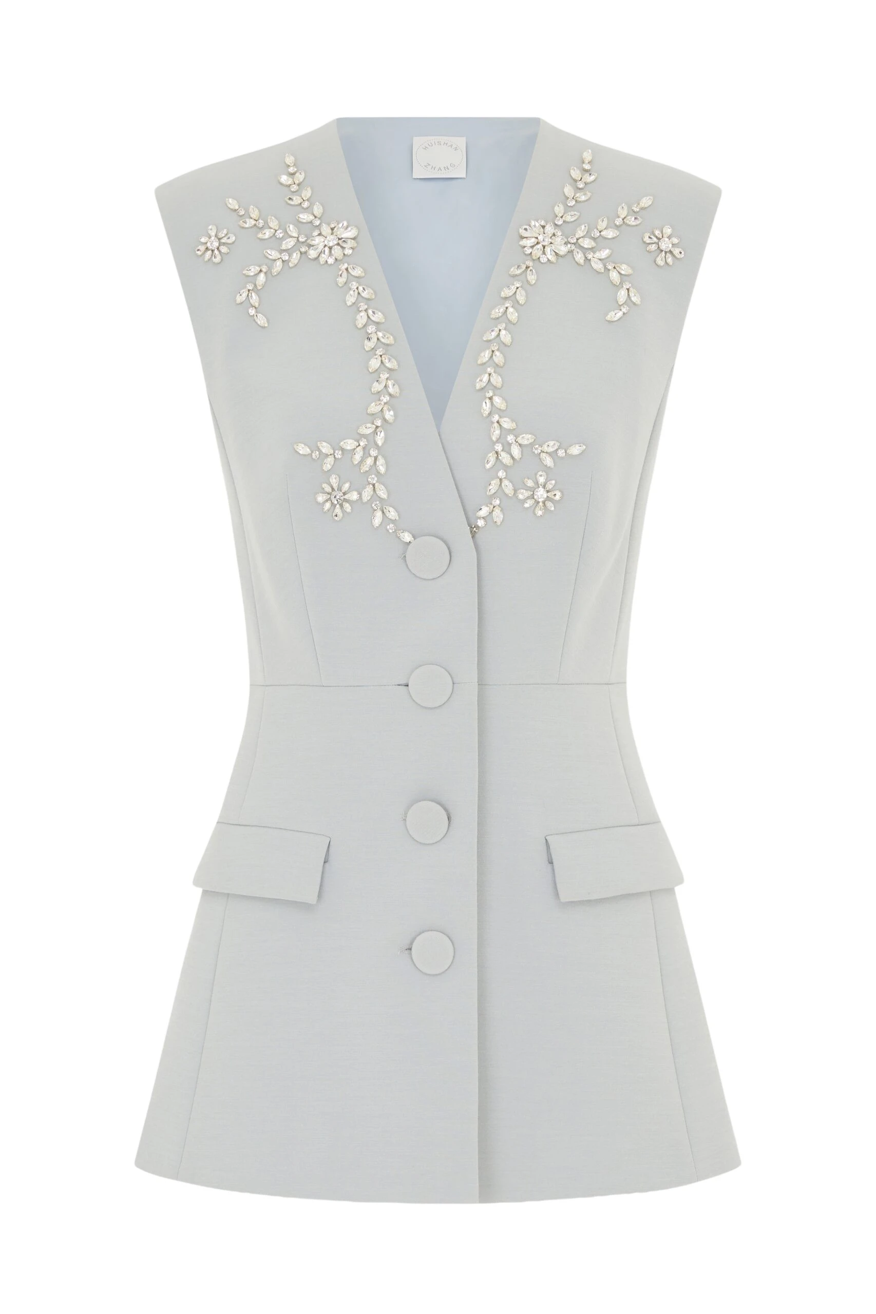 Huishan-Zhang-Sigrid-Jacket-in-Grey-Crepe-scaled69515_nobg Huishan Zhang