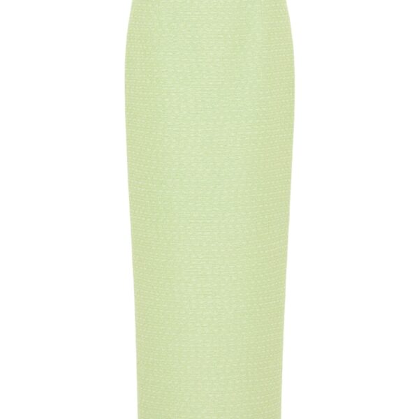 Vania Skirt in Pale Green Tweed
