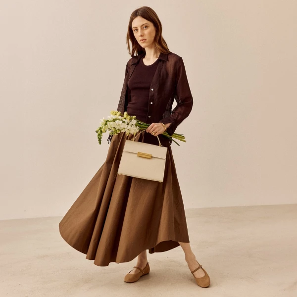 Ateliers Auguste Capucine in Off White bag