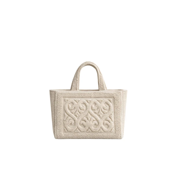 Costantine in Linen Mini Tote Bag