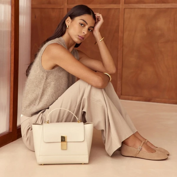 Ateliers Auguste Marly in Off White bag