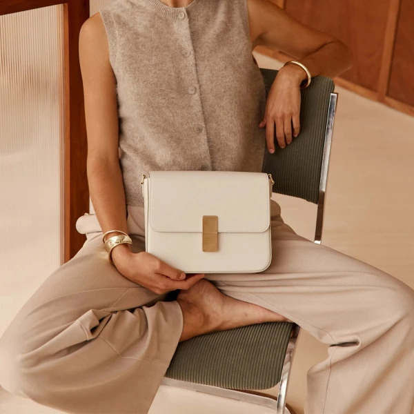 Ateliers Auguste Monceau in Off White bag