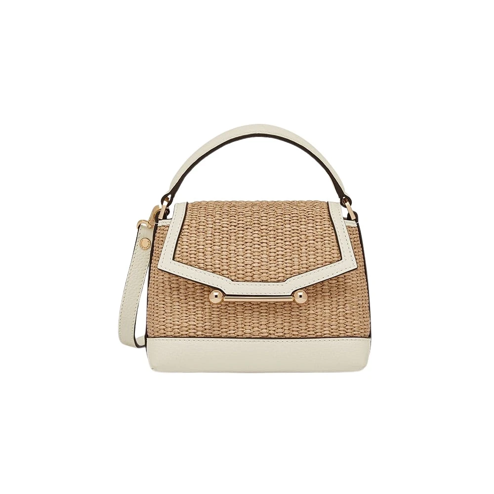 Ivory-Mosaic-Nano-in-Vanilla-and-Natural-Raffia98843_nobg Strathberry Mosaic Nano mini bag