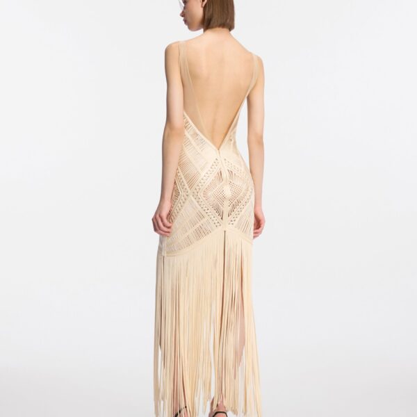 Attico ivory dress