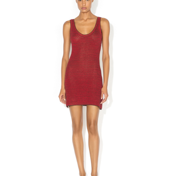 Alaïa Knitted Tank Dress - ALAÏA Dresses - Laser Cut Luxury - Shop at Coveti