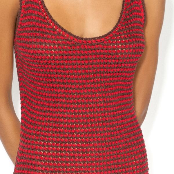 Alaïa Knitted Tank Dress - ALAÏA Dresses - Laser Cut Luxury - Shop at Coveti