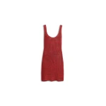 Alaïa Knitted Tank Dress - ALAÏA Dresses - Laser Cut Luxury - Shop at Coveti