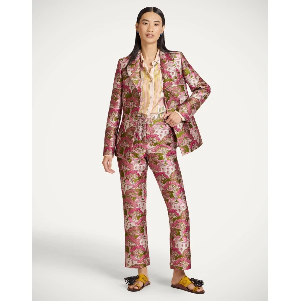 La DoubleJ 24/7 Jacket in Tulip Green - Jackets - Milanese Maximalist Fashion at Coveti