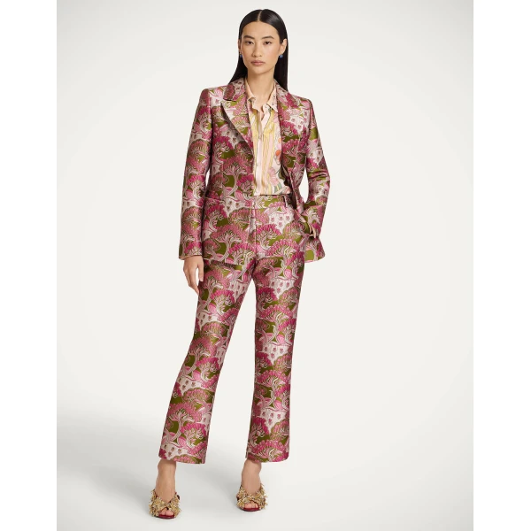 La DoubleJ 24/7 Jacket in Tulip Green - Jackets - Milanese Maximalist Fashion at Coveti