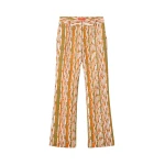 La DoubleJ 24/7 Pants in Smarties Orange - Pants - Milanese Maximalist Fashion at Coveti