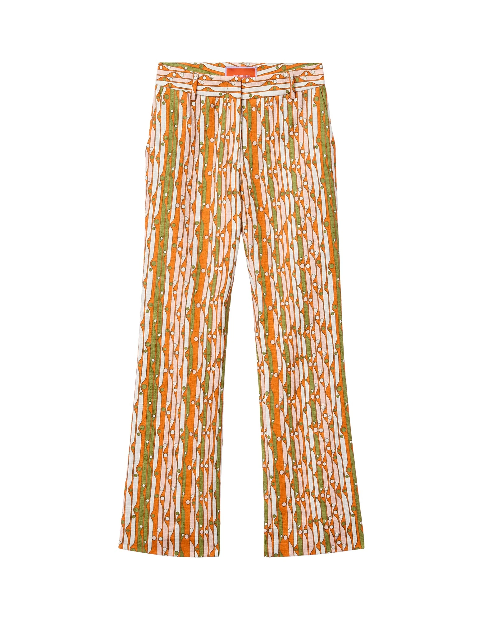 La-DoubleJ-247-Pants-in-Smarties-Orange74524_nobg La DoubleJ 24/7 Pants in Smarties Orange - Pants - Milanese Maximalist Fashion at Coveti