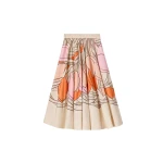 La DoubleJ Ballerina Skirt in Tulip Placée Pale Pink - Skirts - Milanese Maximalist Fashion at Coveti