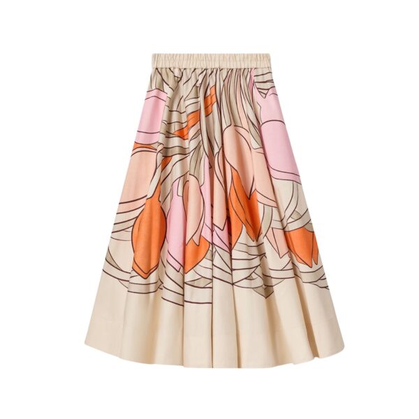 La DoubleJ Ballerina Skirt in Tulip Placée Pale Pink - Skirts - Milanese Maximalist Fashion at Coveti