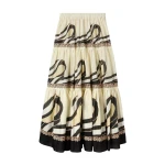La DoubleJ Big Skirt in Ambrosia Placée Pale Pink - Skirts - Milanese Maximalist Fashion at Coveti