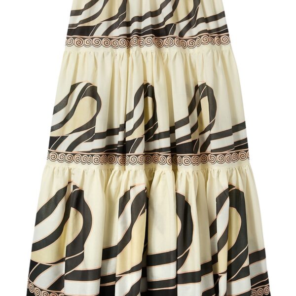 La DoubleJ Big Skirt in Ambrosia Placée Pale Pink - Skirts - Milanese Maximalist Fashion at Coveti
