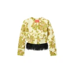 La DoubleJ Bijoux Jacket in Oasis Green - Jackets - Milanese Maximalist Fashion at Coveti