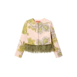 La DoubleJ Bijoux Jacket in Swathe Pink - Jackets - Milanese Maximalist Fashion at Coveti