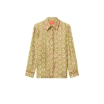 La DoubleJ Boy Shirt in Ambrosia Green - Tops - Milanese Maximalist Fashion at Coveti