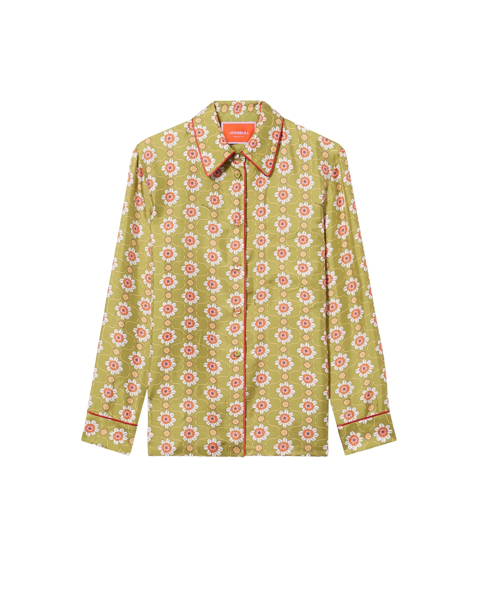 La-DoubleJ-Boy-Shirt-in-Ambrosia-Green11873_nobg La DoubleJ Boy Shirt in Ambrosia Green - Tops - Milanese Maximalist Fashion at Coveti