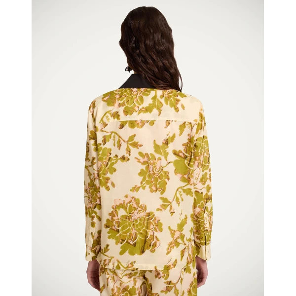 La DoubleJ Boy Shirt in Oasis Green - Tops - Milanese Maximalist Fashion at Coveti