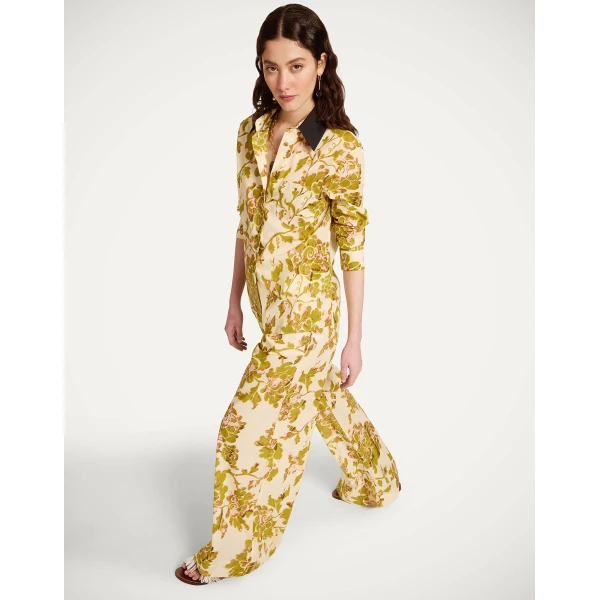 La DoubleJ Boy Shirt in Oasis Green - Tops - Milanese Maximalist Fashion at Coveti
