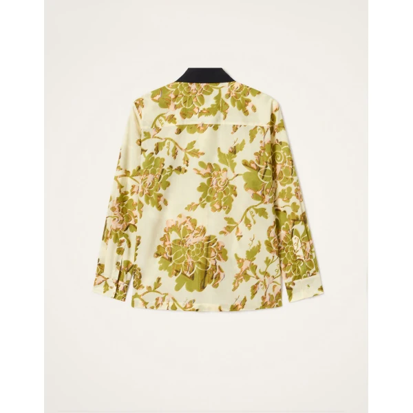 La DoubleJ Boy Shirt in Oasis Green - Tops - Milanese Maximalist Fashion at Coveti