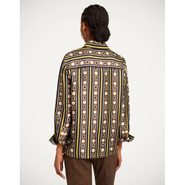 La DoubleJ Boy Shirt in Sanctuary Brown - Tops - Milanese Maximalist Fashion at Coveti