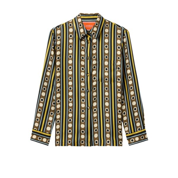 La DoubleJ Boy Shirt in Sanctuary Brown - Tops - Milanese Maximalist Fashion at Coveti