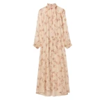 La DoubleJ Cerere Dress in Farfalla Buttercream - Dresses - Milanese Maximalist Fashion at Coveti