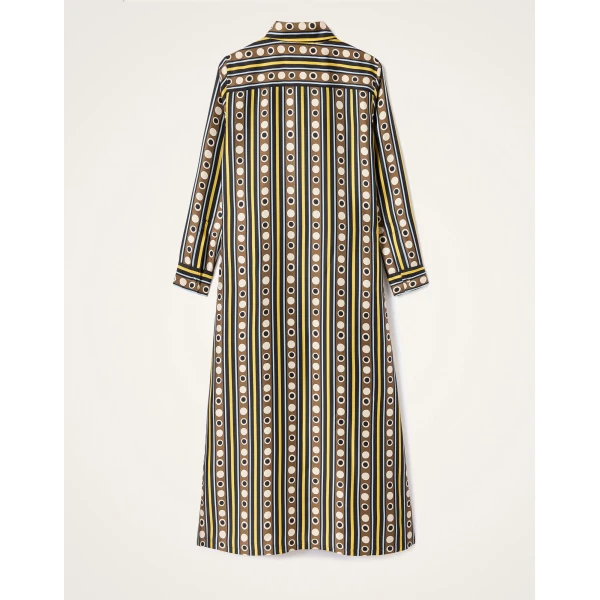La DoubleJ Chemise Swing Dress in Sanctuary Brown - Dresses - Milanese Maximalist Fashion at Coveti