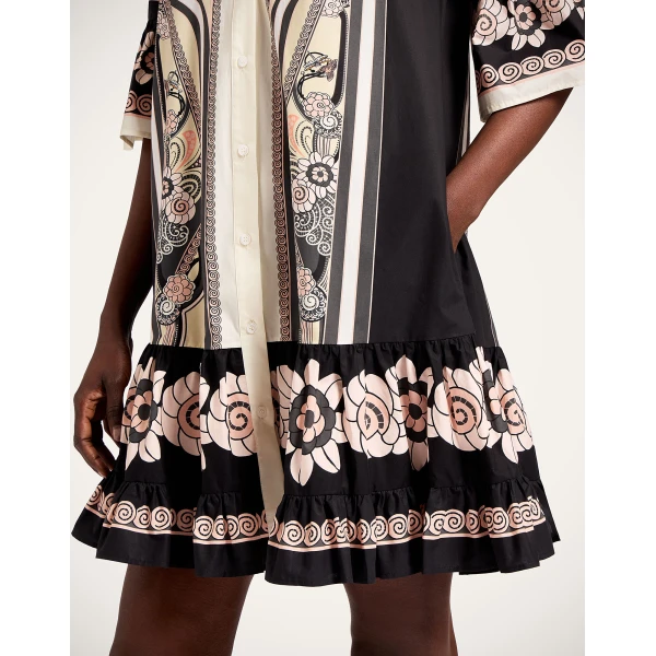 La DoubleJ Choux Dress in Ambrosia Placée Pale Pink - Dresses - Milanese Maximalist Fashion at Coveti