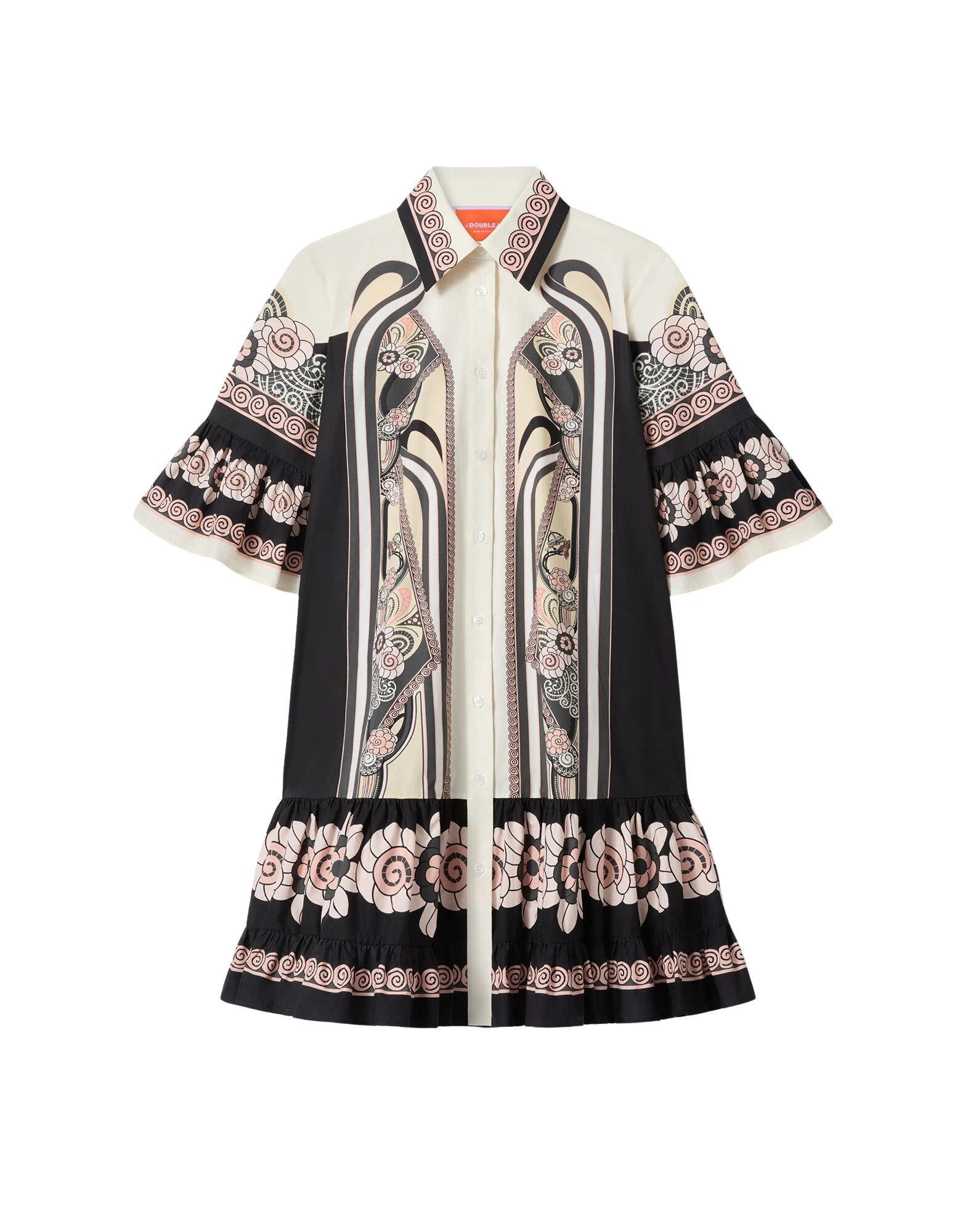 La-DoubleJ-Choux-Dress-in-Ambrosia-Placee-Pale-Pink81691_nobg La DoubleJ Choux Dress in Ambrosia Placée Pale Pink - Dresses - Milanese Maximalist Fashion at Coveti