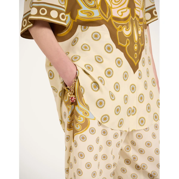 La DoubleJ Club Pants in Cocoon Placée Brown - Pants - Milanese Maximalist Fashion at Coveti