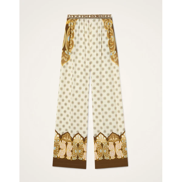 La DoubleJ Club Pants in Cocoon Placée Brown - Pants - Milanese Maximalist Fashion at Coveti