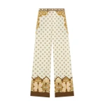 La DoubleJ Club Pants in Cocoon Placée Brown - Pants - Milanese Maximalist Fashion at Coveti
