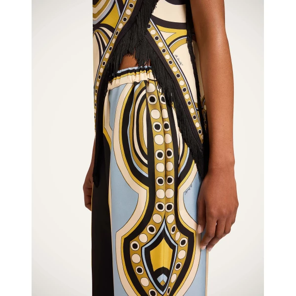 La DoubleJ Club Pants in Sanctuary Placée Black - Pants - Milanese Maximalist Fashion at Coveti