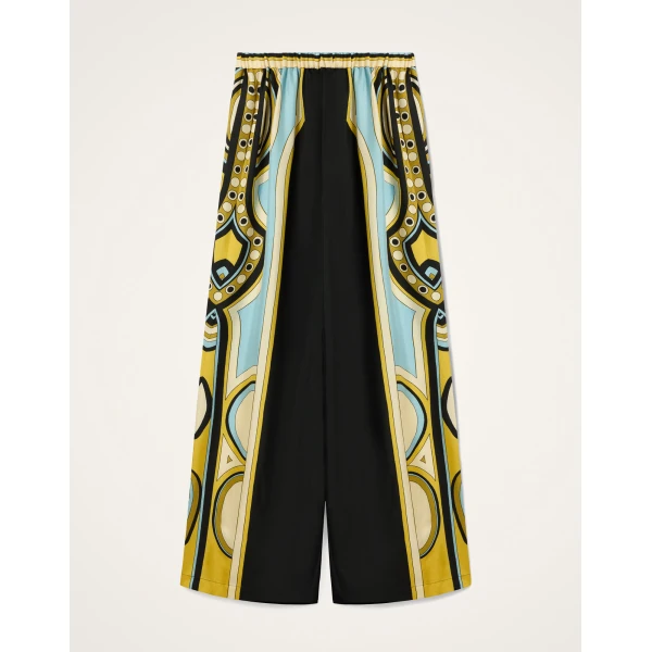 La DoubleJ Club Pants in Sanctuary Placée Black - Pants - Milanese Maximalist Fashion at Coveti