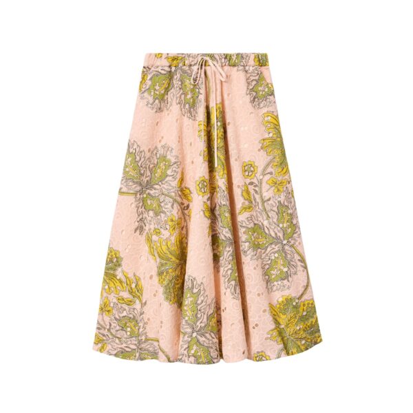 La DoubleJ Drawstring Skirt in Swathe Pink - Skirts - Milanese Maximalist Fashion at Coveti