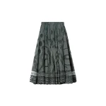 La DoubleJ Duchess Skirt in Solid Emerald - Skirts - Milanese Maximalist Fashion at Coveti