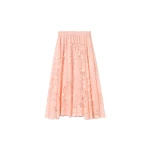 La DoubleJ Duchess Skirt in Solid Pale Pink - Skirts - Milanese Maximalist Fashion at Coveti