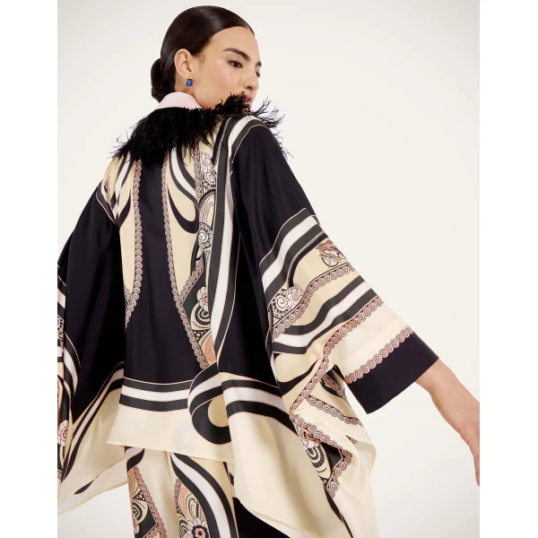 La DoubleJ Foulard Shirt in Ambrosia Placée Pale Pink - Tops - Milanese Maximalist Fashion at Coveti