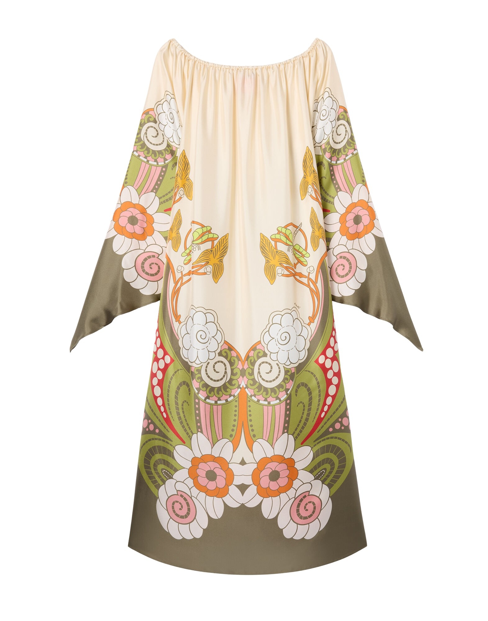 La DoubleJ Goddess Dress in Ambrosia Placée Ivory - Dresses - Milanese Maximalist Fashion at Coveti