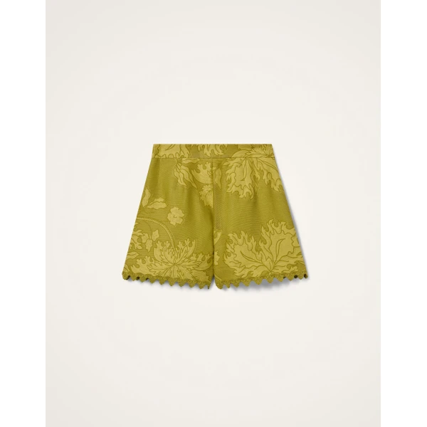 La DoubleJ Good Butt Shorts in Solid Green - Shorts - Milanese Maximalist Fashion at Coveti