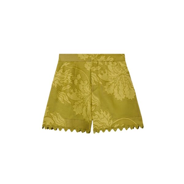 La DoubleJ Good Butt Shorts in Solid Green - Shorts - Milanese Maximalist Fashion at Coveti