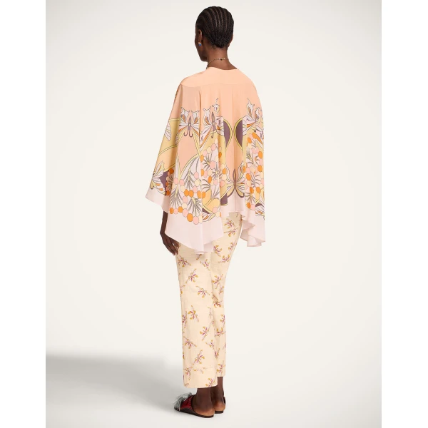 La DoubleJ Hendrix Pants in Farfalla Buttercream - Pants - Milanese Maximalist Fashion at Coveti