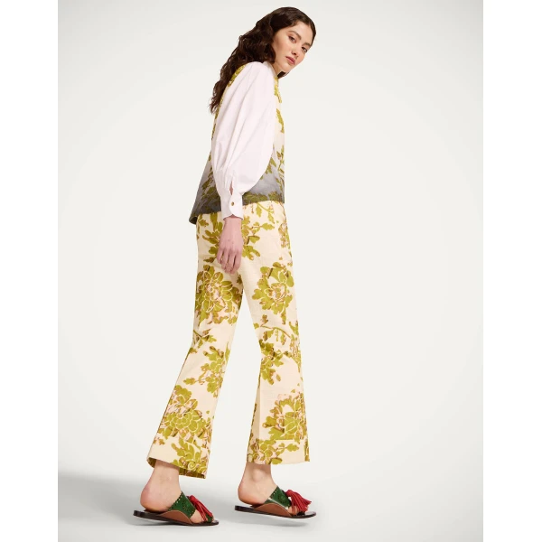 La DoubleJ Hendrix Pants in Oasis Green - Pants - Milanese Maximalist Fashion at Coveti